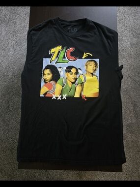 TLC Band Black Tee